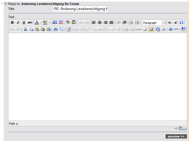 Antwort in Forum - 1120541.2 Antwort in Forum - 1120541.2
