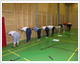 ...beim Turnen, Stretchen, Gymnastik und...